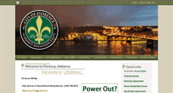 Desktop Screenshot of florenceutilities.com